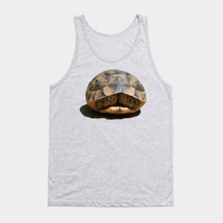 Tortoise Tucked In Vector Art Cut Out Tank Top